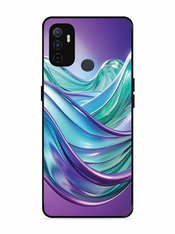Oppo A53 Mystic Purple Wave