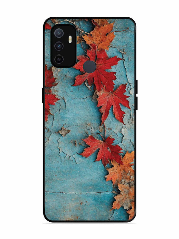 Oppo A53 Autumn Leafs Marble