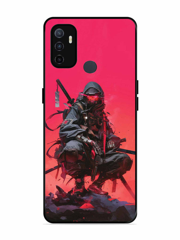 Oppo A53 Cyberpunk Ninja Katana