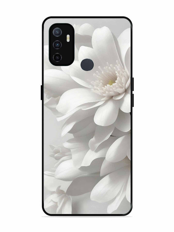 Oppo A53 Soft Focus Purity white Flower