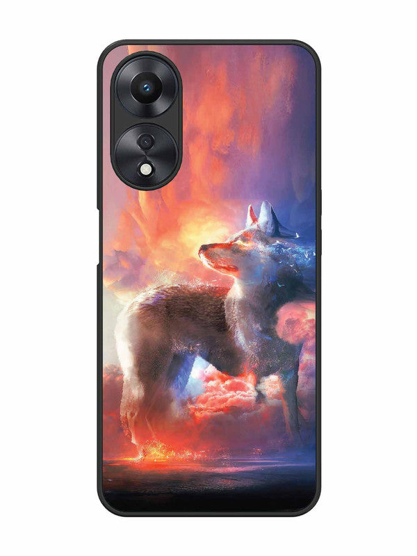 Oppo A58 5G wolf-fantasy-animal