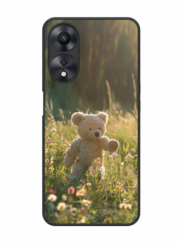 Oppo A58 5G Teddy Bear Outdoors