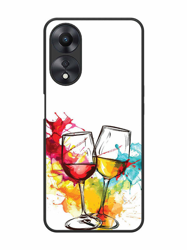 Oppo A58 5G Colorful wine glasses