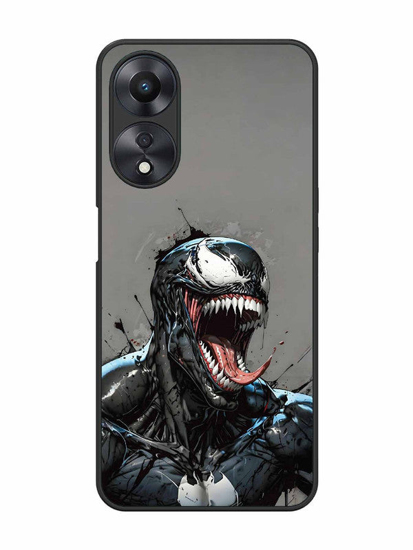 Oppo A58 5G Venom Symbiote Grin Art