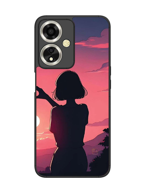 Oppo A59 5G Love Heart with Hand Girl