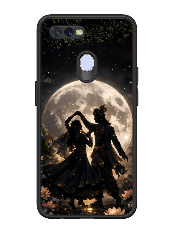 Oppo A7 | 2D Metal | Where Souls Meet - Radha & Krishna | OP-A7-452