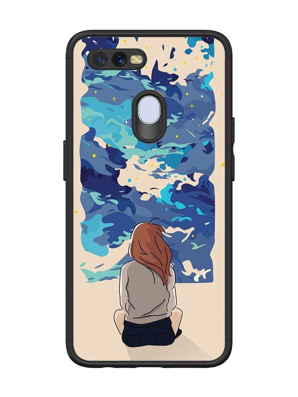 Oppo A7 Single Girl