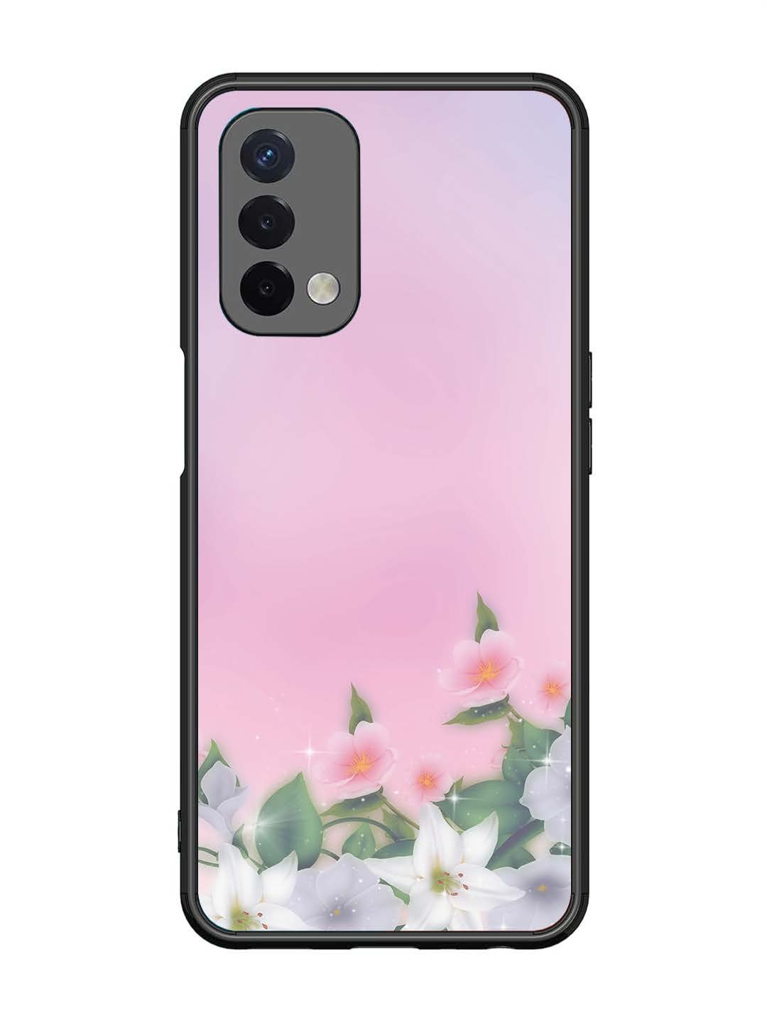 Oppo A74 5G Pink Floral Elegance