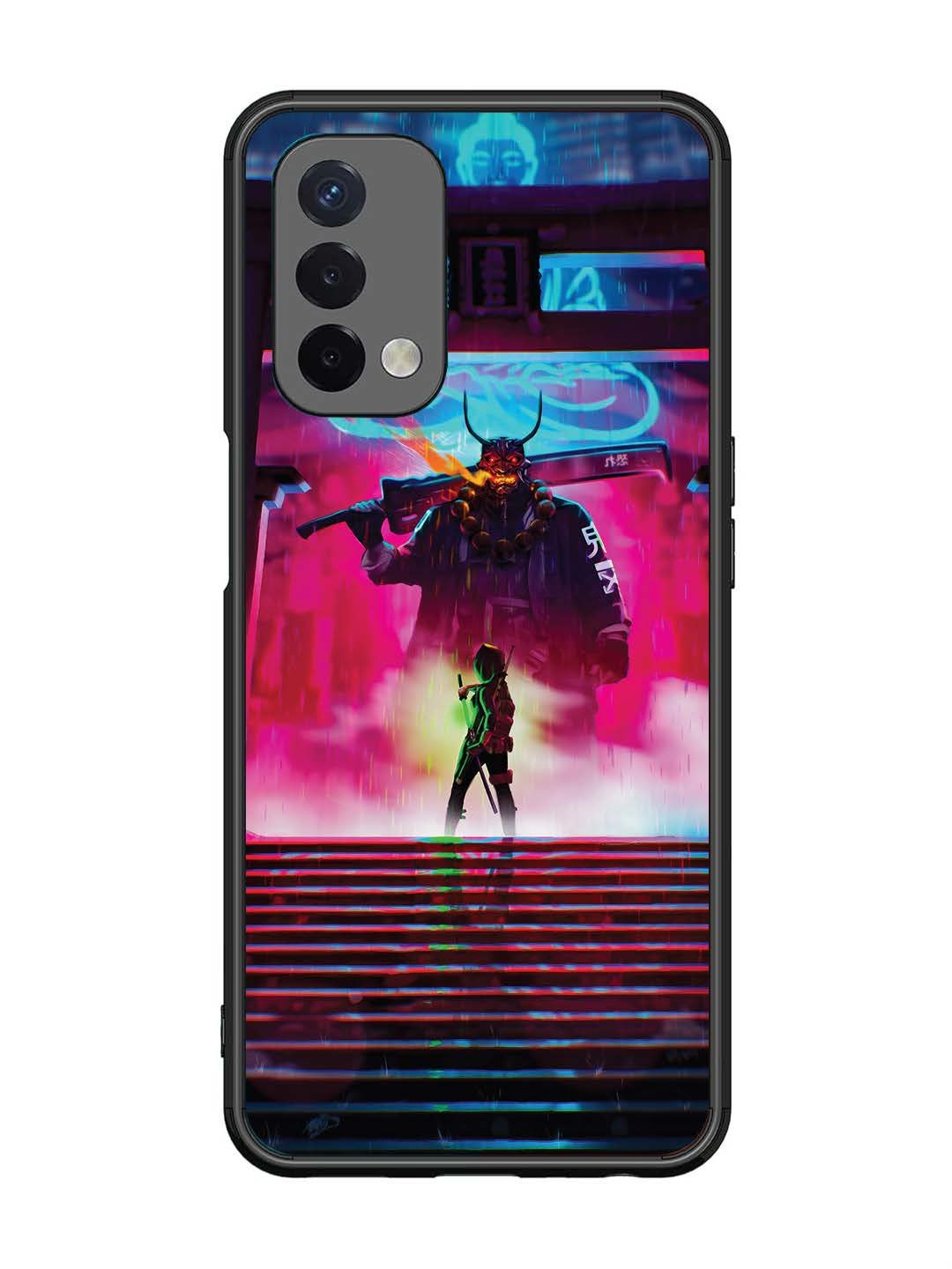 Oppo A74 5G Cyberpunk Yokai Monster
