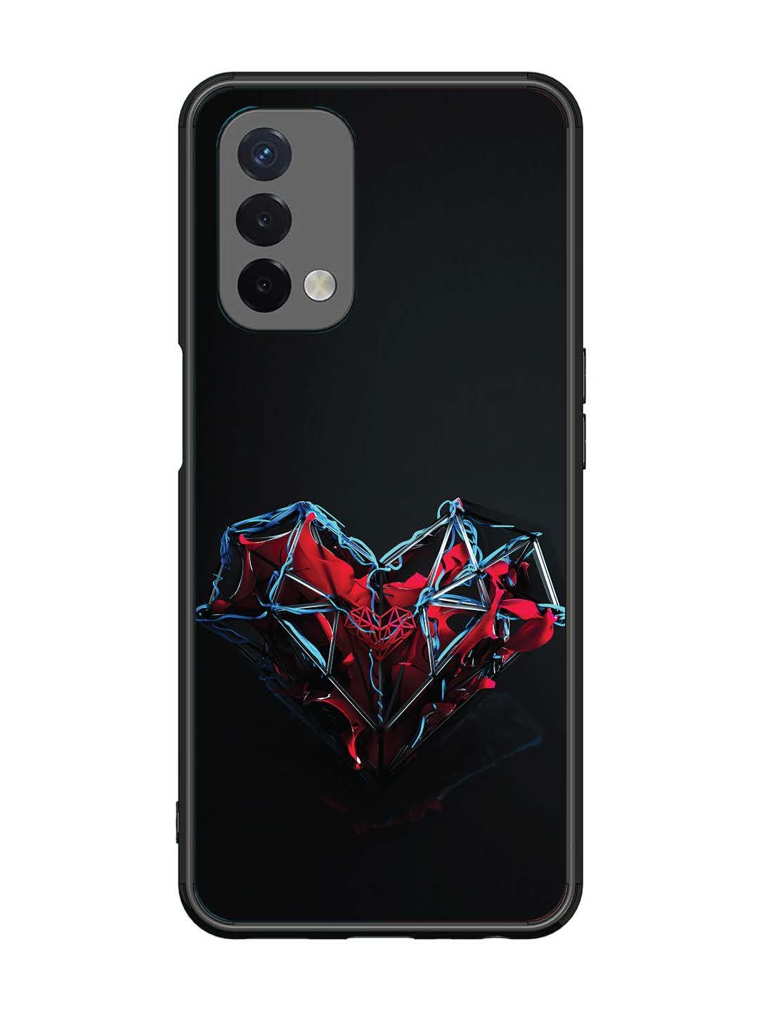 Oppo A74 5G heart-abstract