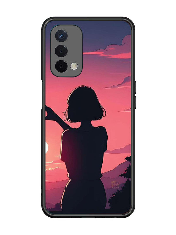 Oppo A74 5G Love Heart with Hand Girl
