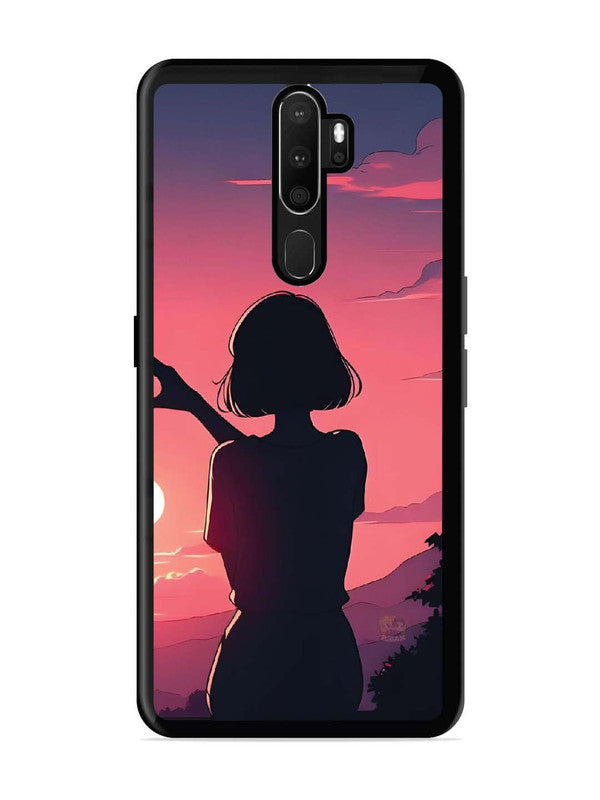 Oppo A9 2020 Love Heart with Hand Girl