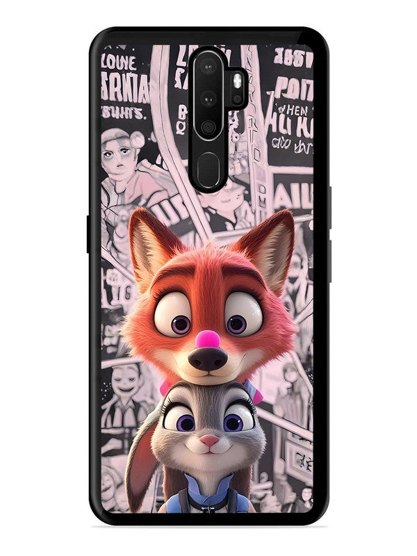 Oppo A9 2020 Cute Nick wilde and judy hopps 2