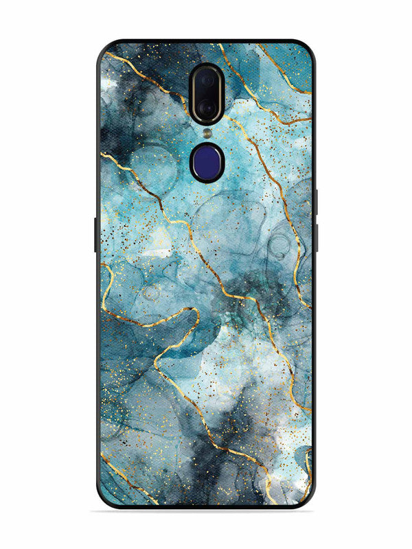 Oppo F11 Oceanic Golden Strip Marble