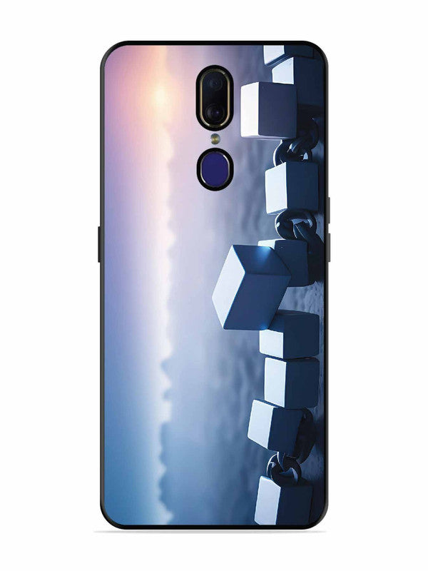 Oppo F11 Minimalist Blockchain Cube Chain