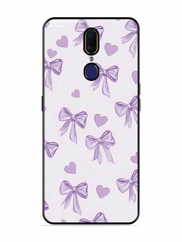 Oppo F11 Bow Tie, Purple Hair Band