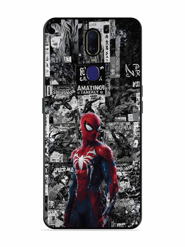 Oppo F11 Spiderman Highlighted on News Paper