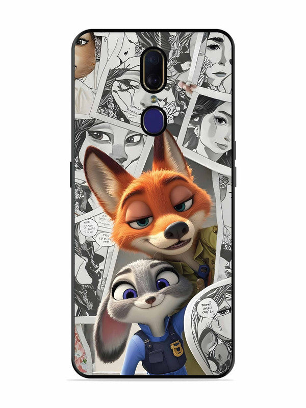 Oppo F11 Cute Nick wilde and judy hopps