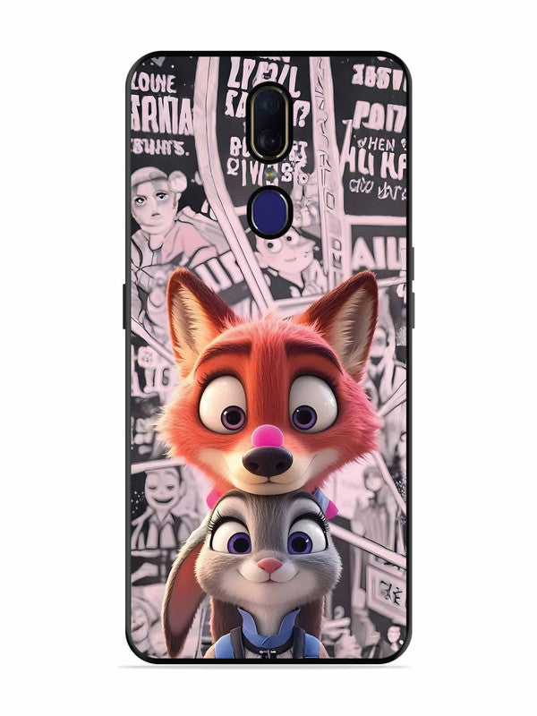 Oppo F11 Cute Nick wilde and judy hopps 2