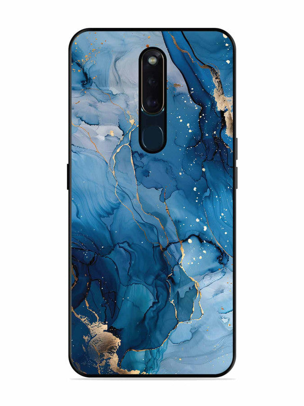 Oppo F11 Pro Oceanic Pattern with Golden Sprinkles