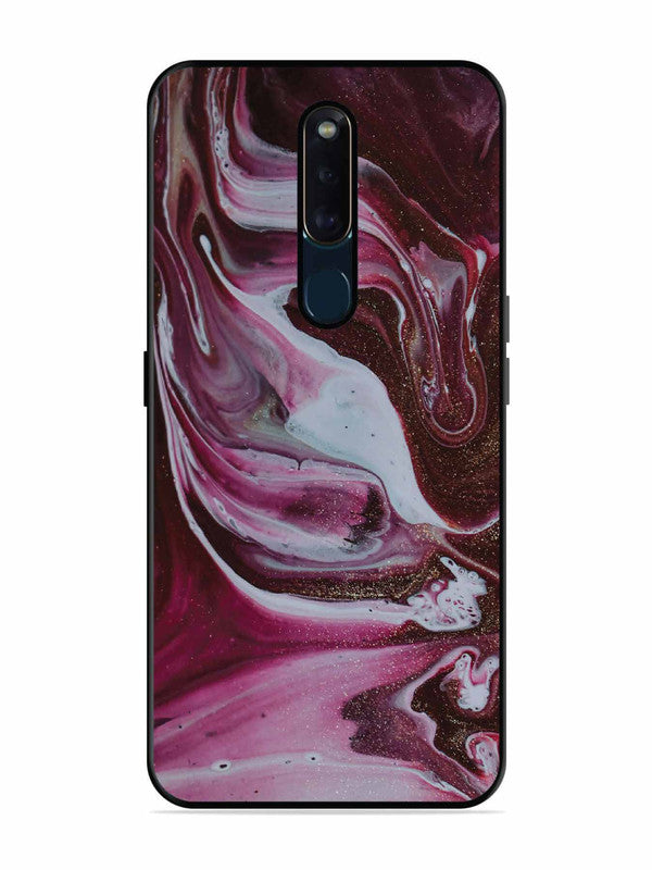 Oppo F11 Pro Pink And Golden Marble
