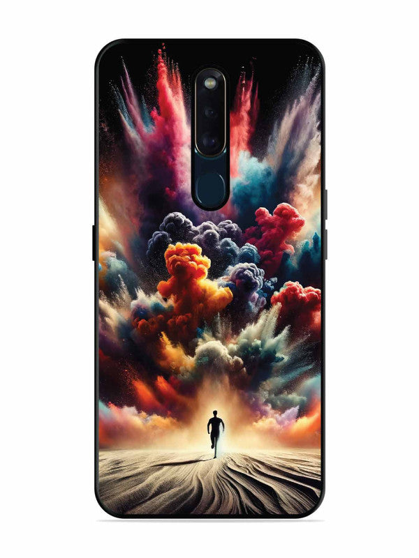 Oppo F11 Pro colorful-blast-explosion