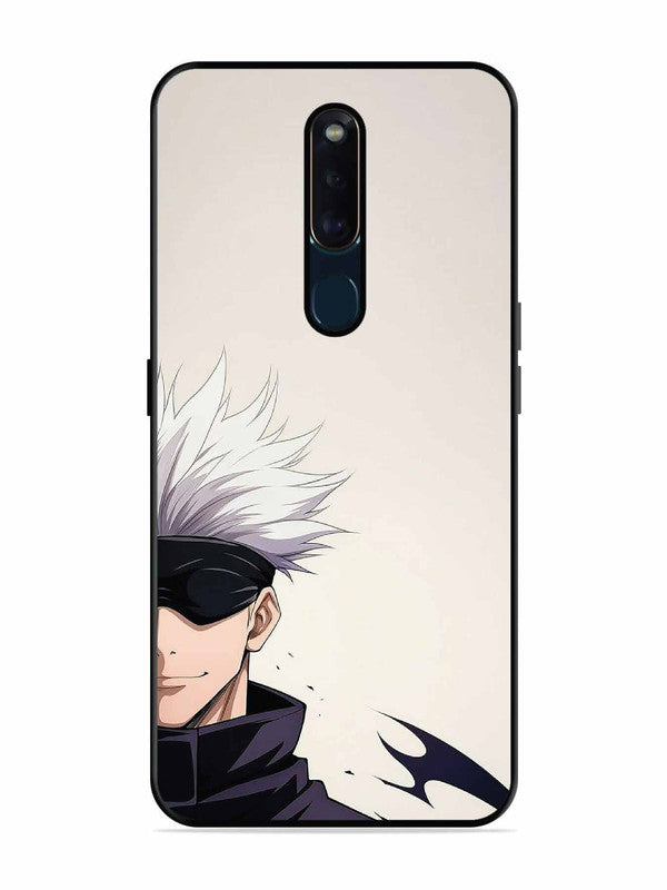 Oppo F11 Pro White Hair Sorcerer Satoru Gojo