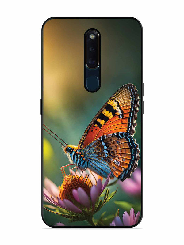 Oppo F11 Pro Golden Hour Monarch Butterfly
