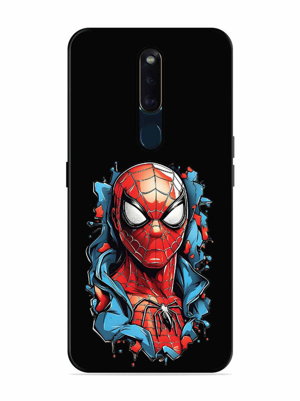 Oppo F11 Pro Spider man street art style