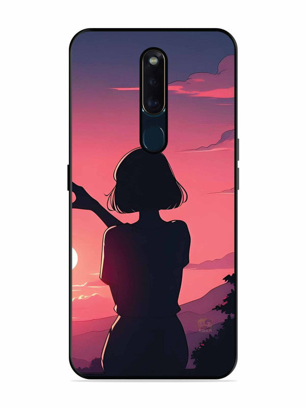 Oppo F11 Pro Love Heart with Hand Girl
