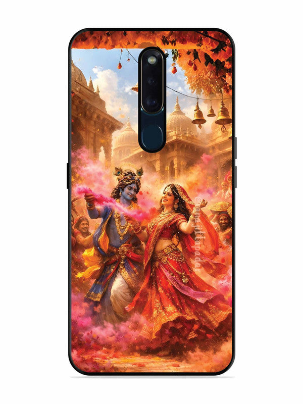 Oppo F11 Pro Radha Krishna Playing Holi