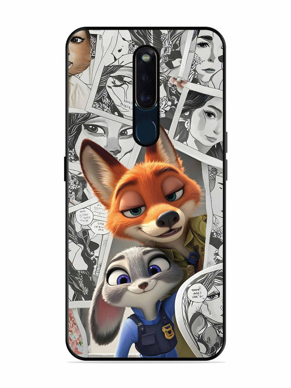 Oppo F11 Pro Cute Nick wilde and judy hopps