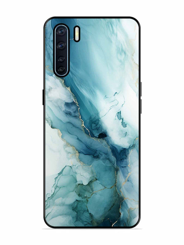 Oppo F15 Oceanic Marble