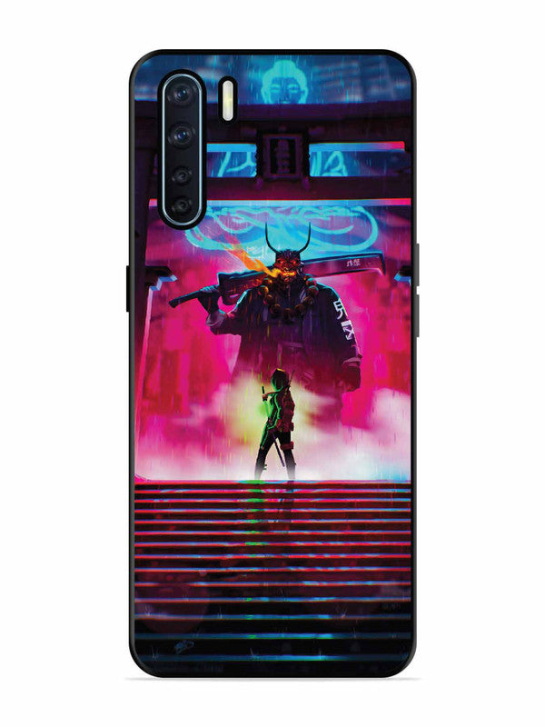 Oppo F15 Cyberpunk Yokai Monster