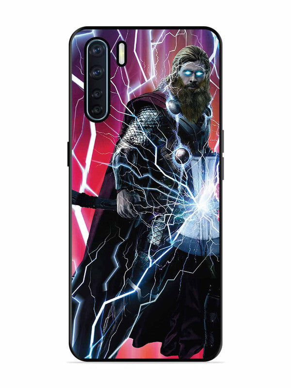 Oppo F15 thor stormbreaker hammer lightning