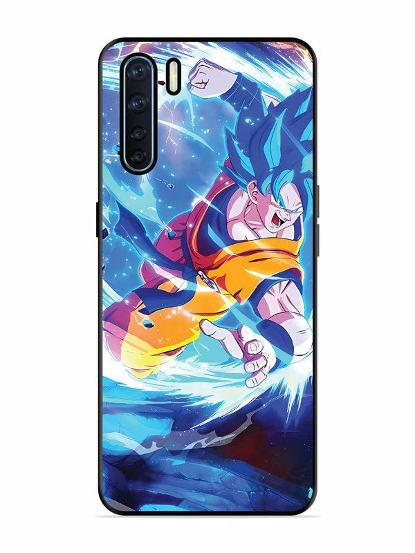 Oppo F15 goku-blue-dragon-ball