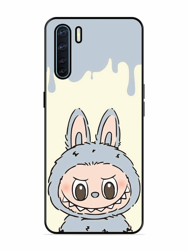 Oppo F15 Labubu Closeup Blue