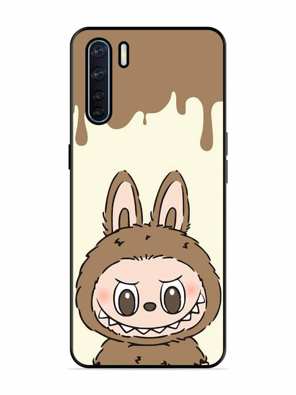 Oppo F15 Labubu Closeup Chocolate