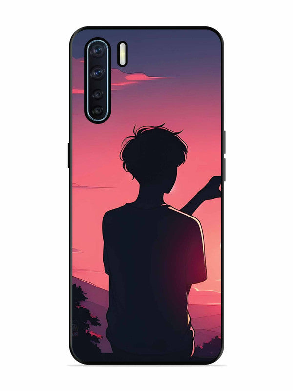 Oppo F15 Love Heart with Hand Boy