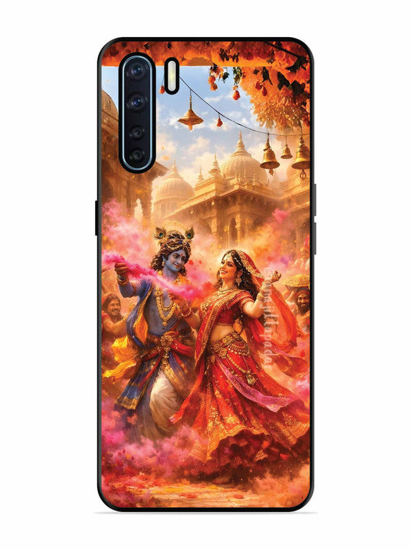 Oppo F15 Radha Krishna Playing Holi