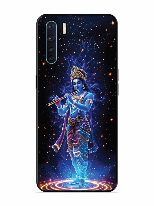 Oppo F15 Krishna with Flute