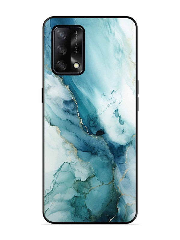 Oppo F19 Oceanic Marble