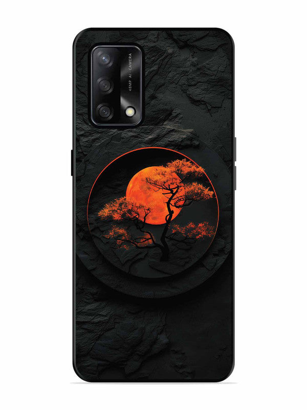 Oppo F19 Dark knight Red Moon