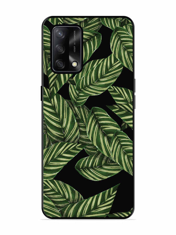 Oppo F19 Leafs Pattern