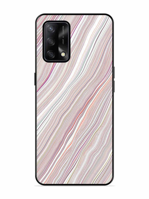 Oppo F19 Abstract Marble