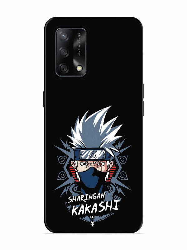 Oppo F19 Anime Ninja Kakashi Mangekyo