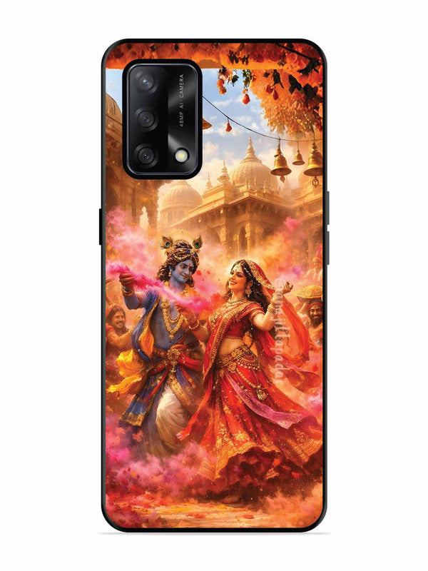 Oppo F19 Radha Krishna Playing Holi