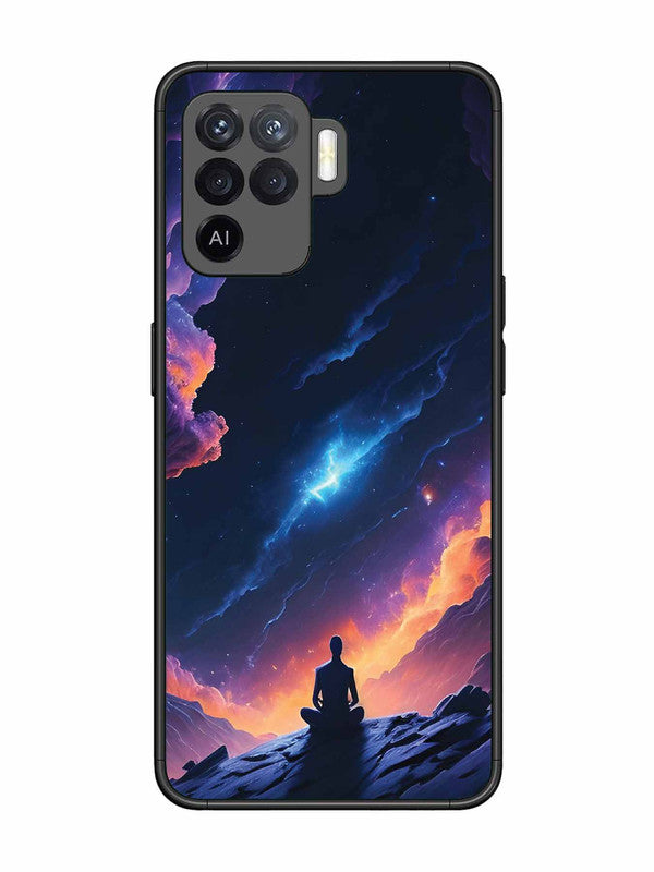 Oppo F19 Pro Yoga beautiful Sky