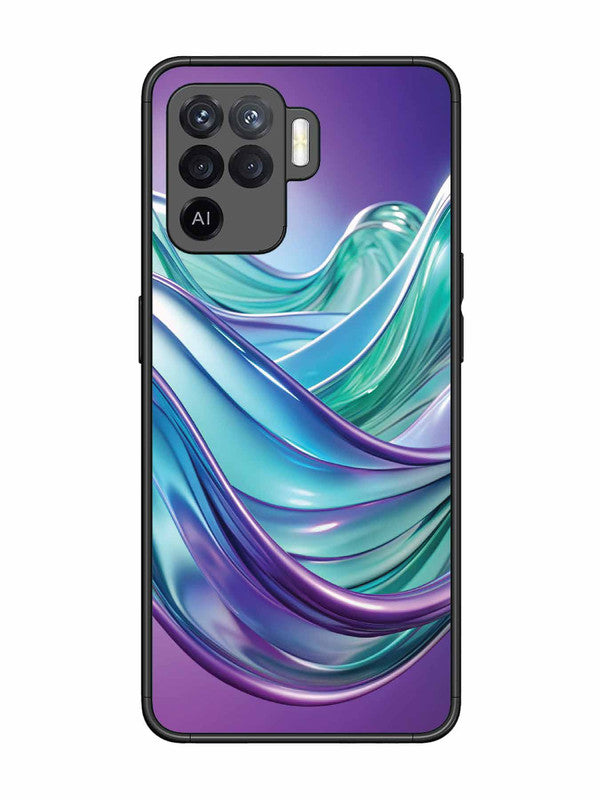 Oppo F19 Pro Mystic Purple Wave