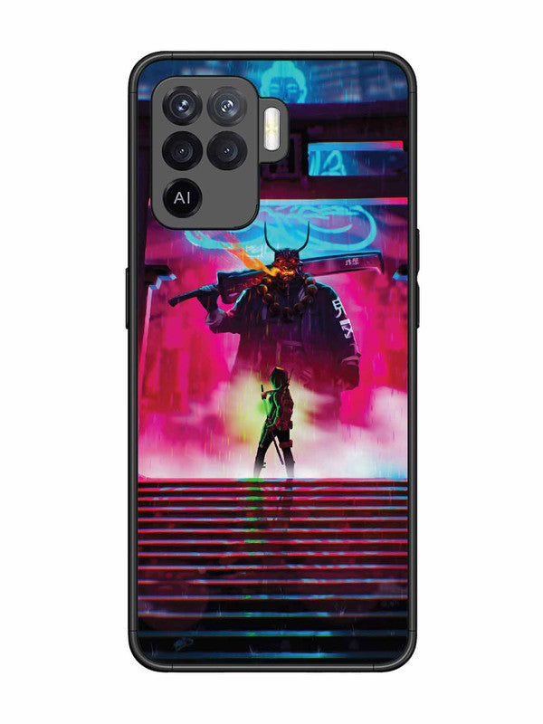 Oppo F19 Pro Cyberpunk Yokai Monster